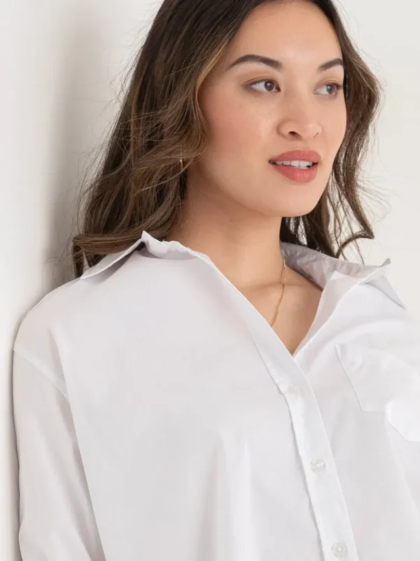 Ricki's Shirts & Blouses*Relaxed Button-Down Shirt