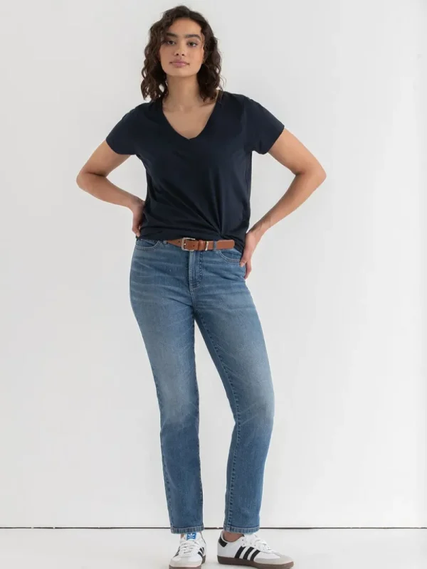 Ricki's Tees & Tanks*Relaxed V-Neck Tee