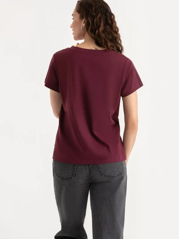 Ricki's Tees & Tanks*Relaxed V-Neck Tee