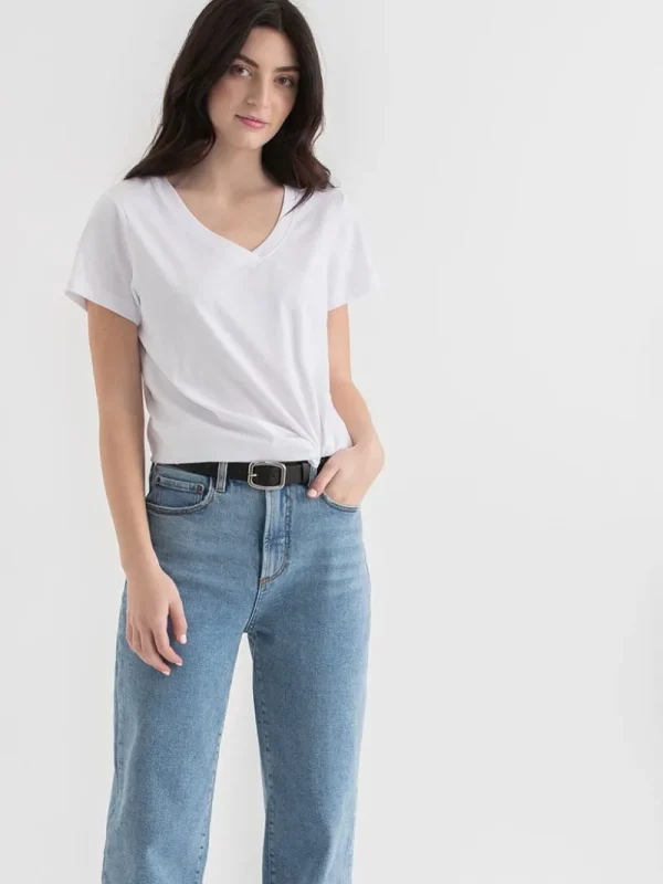 Ricki's Tees & Tanks*Relaxed V-Neck Tee