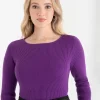 Ricki's Sweaters & Cardigans*Ribbed Boat Neck Sweater