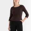 Ricki's Sweaters & Cardigans*Ribbed Boat Neck Sweater
