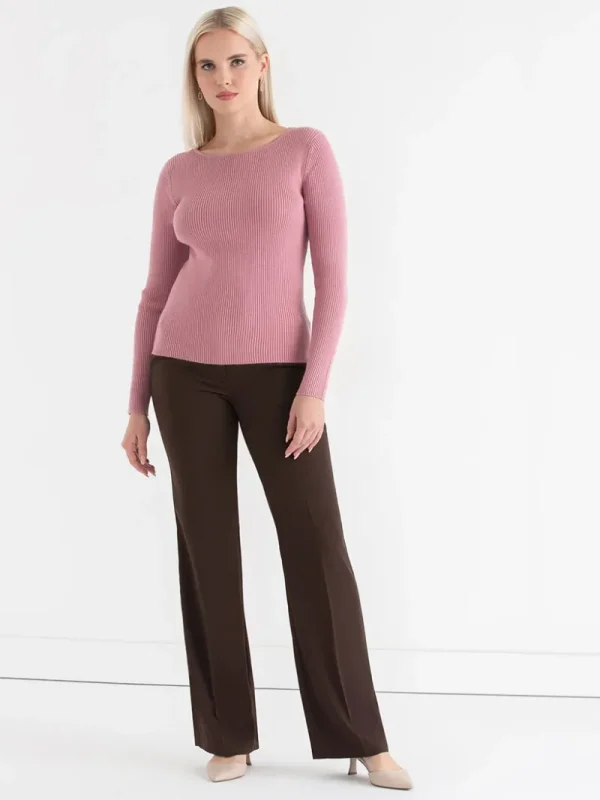 Ricki's Sweaters & Cardigans*Ribbed Boat Neck Sweater