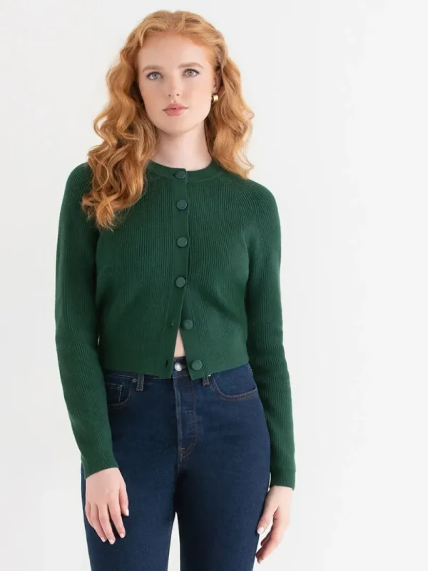 Ricki's Sweaters & Cardigans*Ribbed Button Front Cardigan