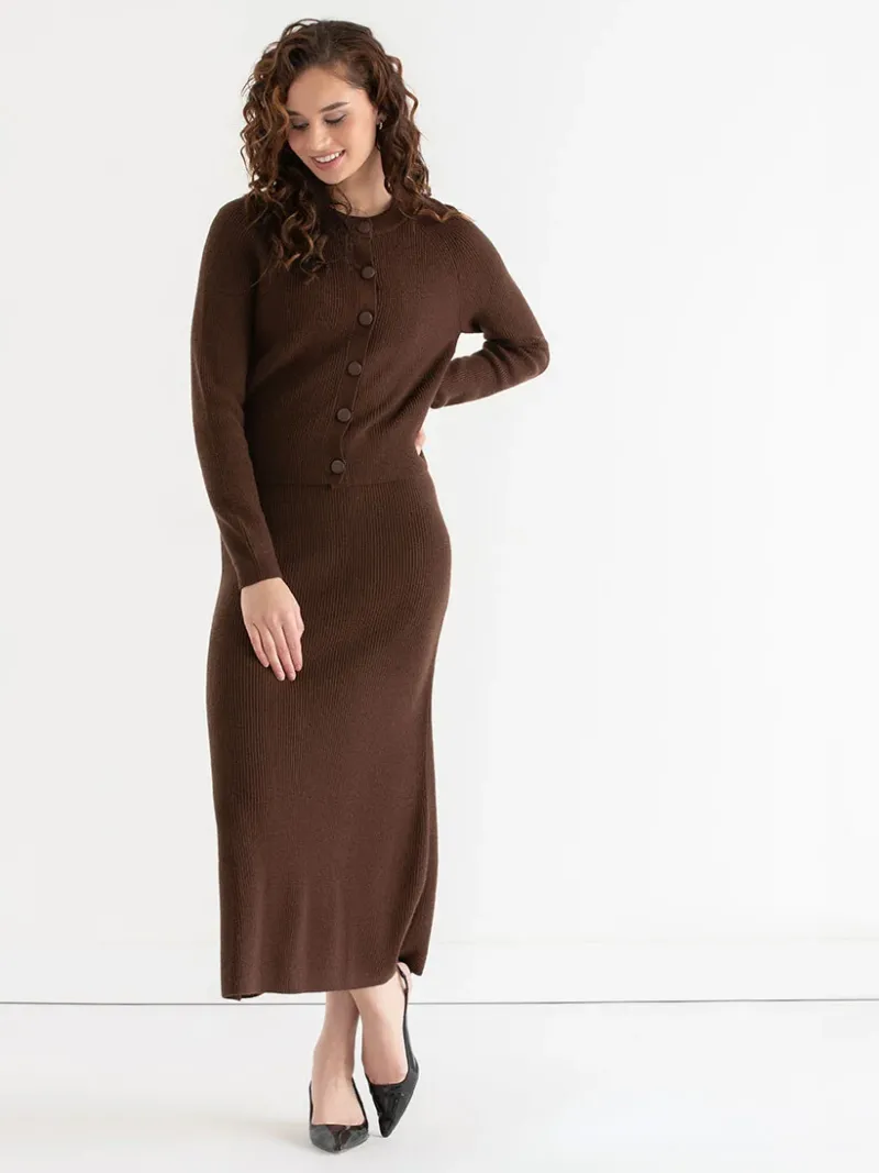 ribbed_button_front_cardi_1-3.webp Ricki's Sweaters & Cardigans*Ribbed Button Front Cardigan