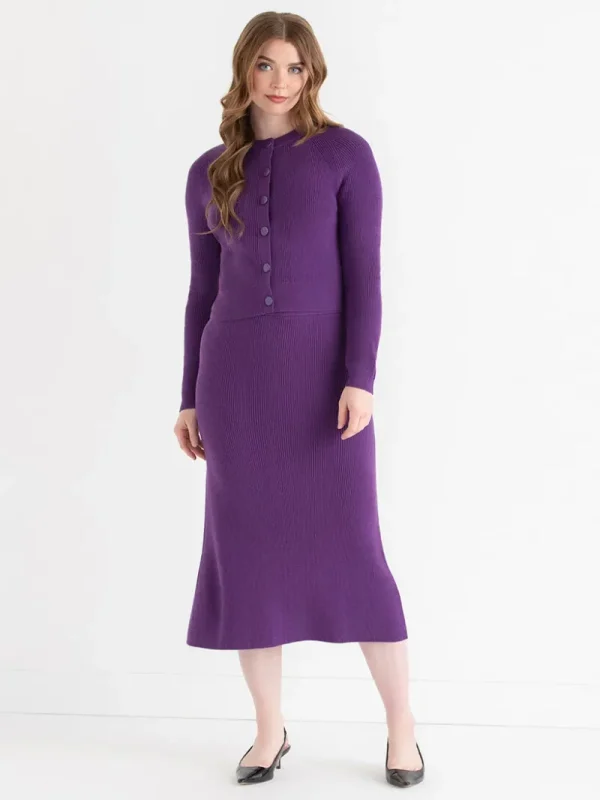 Ricki's Sweaters & Cardigans*Ribbed Button Front Cardigan