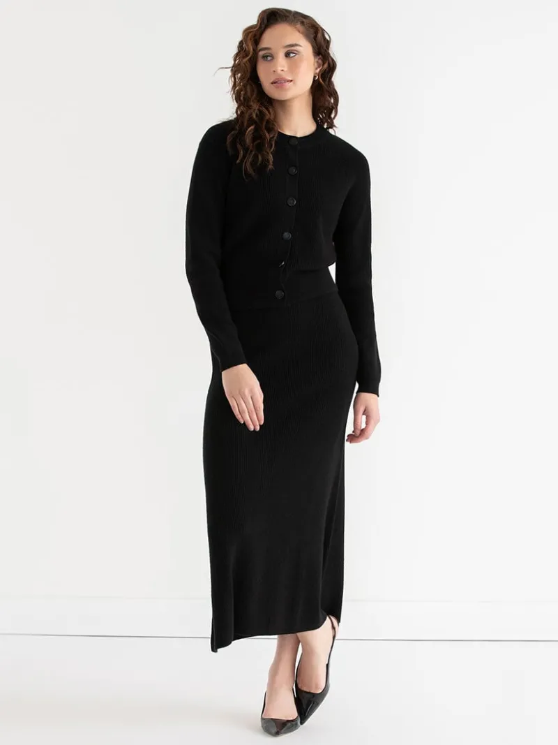 ribbed_button_front_cardi_4-1.webp Ricki's Sweaters & Cardigans*Ribbed Button Front Cardigan