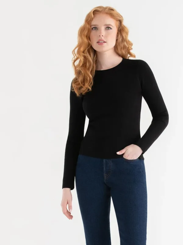 Ricki's Sweaters & Cardigans*Ribbed Crew Neck Pullover