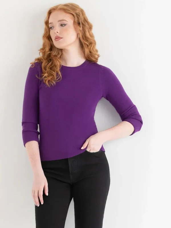 Ricki's Sweaters & Cardigans*Ribbed Crew Neck Pullover