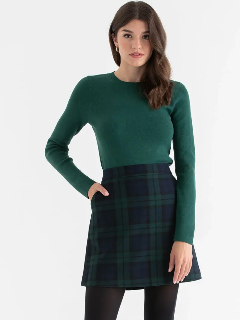 ribbed_crew_neck_pullover_0-7.webp Ricki's Sweaters & Cardigans*Ribbed Crew Neck Pullover