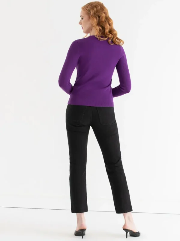 Ricki's Sweaters & Cardigans*Ribbed Crew Neck Pullover