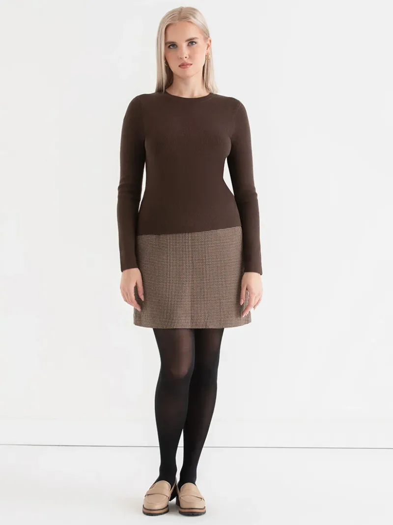 ribbed_crew_neck_pullover_4-3.webp Ricki's Sweaters & Cardigans*Ribbed Crew Neck Pullover