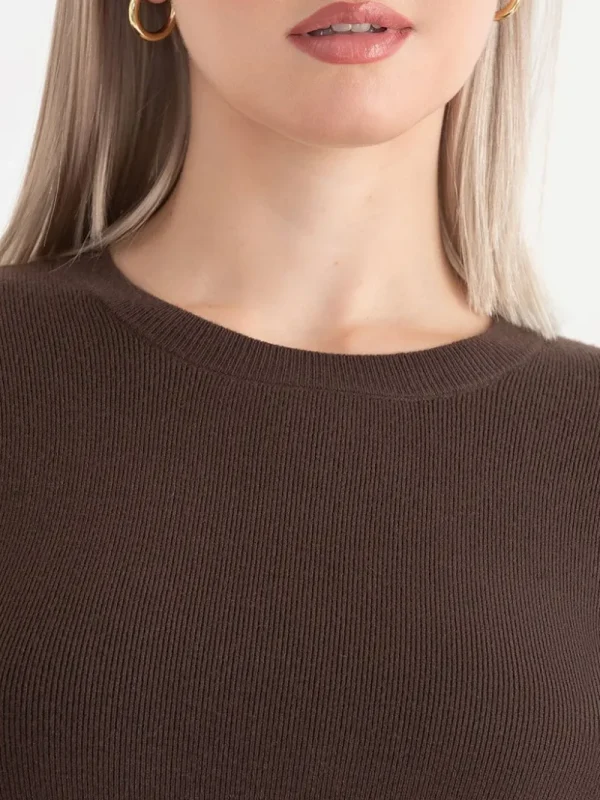 Ricki's Sweaters & Cardigans*Ribbed Crew Neck Pullover