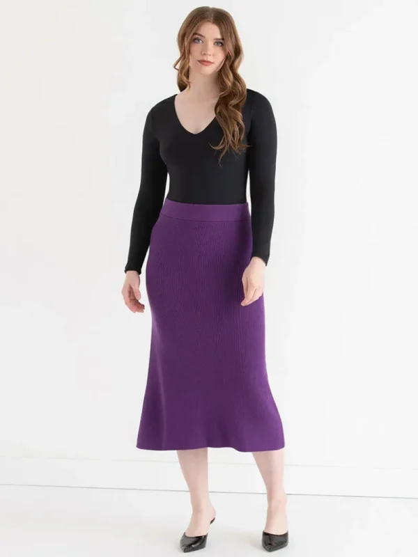 Ricki's Skirts & Shorts*Ribbed Knit Skirt