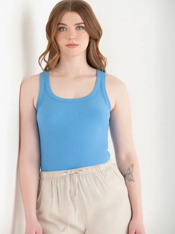 Ricki's Tees & Tanks*Ribbed Scoop Neck Tank