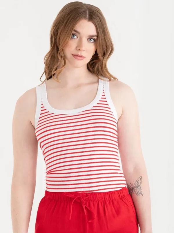 Ricki's Tees & Tanks*Ribbed Scoop Neck Tank