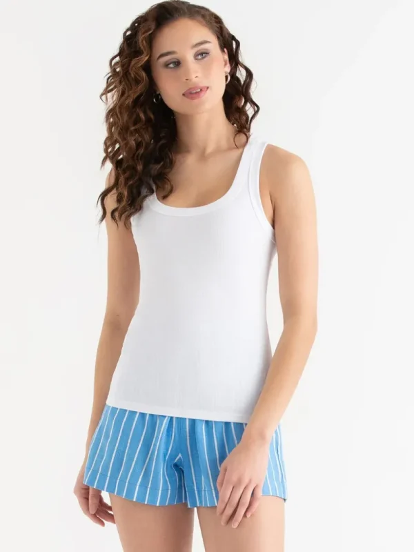 Ricki's Tees & Tanks*Ribbed Scoop Neck Tank