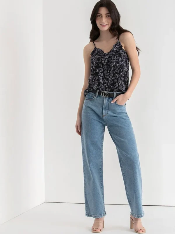 Ricki's Tees & Tanks*Ruffle Cami Blouse