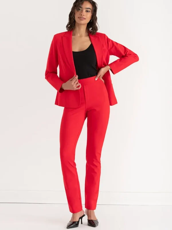 Ricki's Pants*Sam Slim Straight Leg in Luxe Ponte