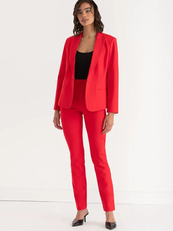 Ricki's Pants*Sam Slim Straight Leg in Luxe Ponte