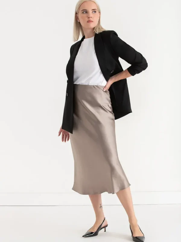 Ricki's Skirts & Shorts*Satin Midi Skirt