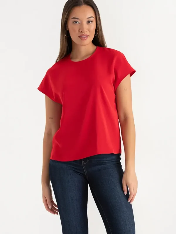 Ricki's Shirts & Blouses*Scoop Cap Sleeve Top