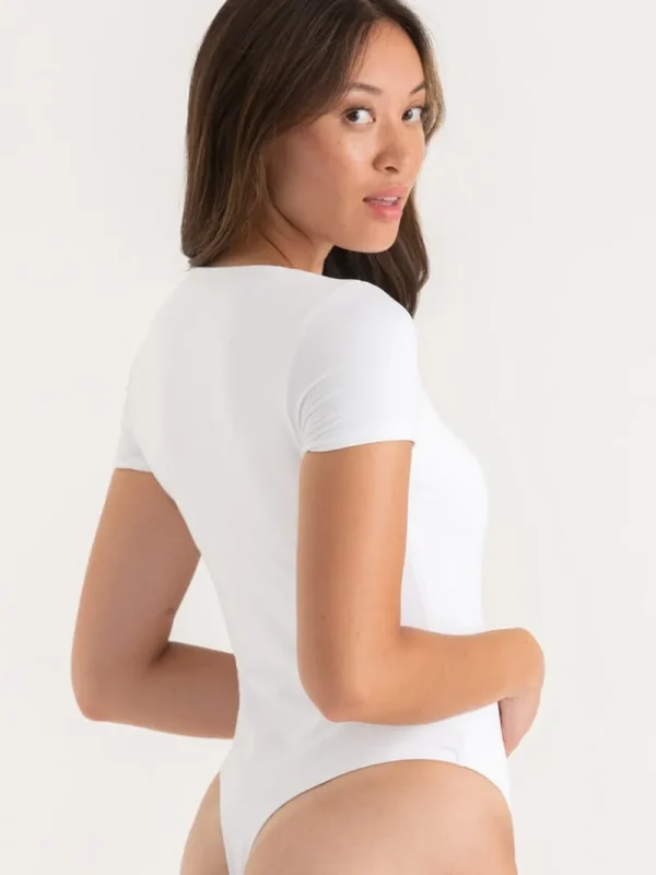 Ricki's Tees & Tanks*Short Sleeve Crewneck Bodysuit