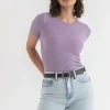 Ricki's Shirts & Blouses*Short Sleeve Ribbed Crew Neck Top