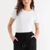 Ricki's Shirts & Blouses*Short Sleeve Ribbed Crew Neck Top