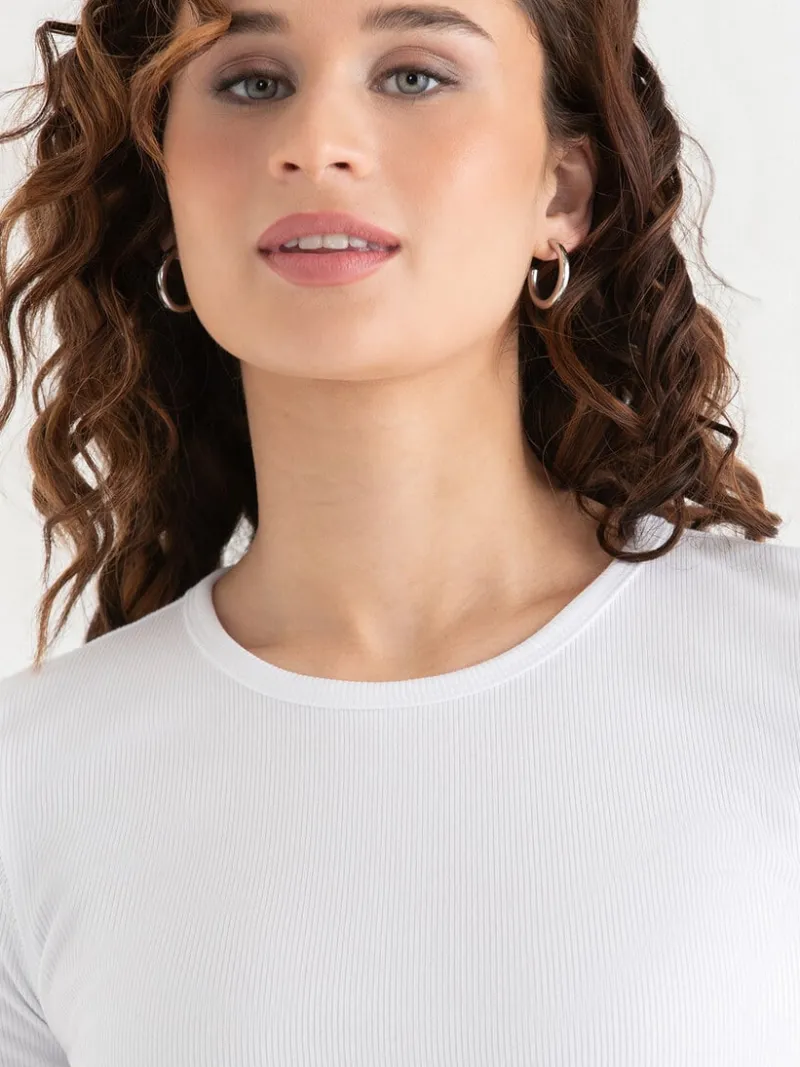 short_sleeve_ribbed_crew__2-19.webp Ricki's Shirts & Blouses*Short Sleeve Ribbed Crew Neck Top