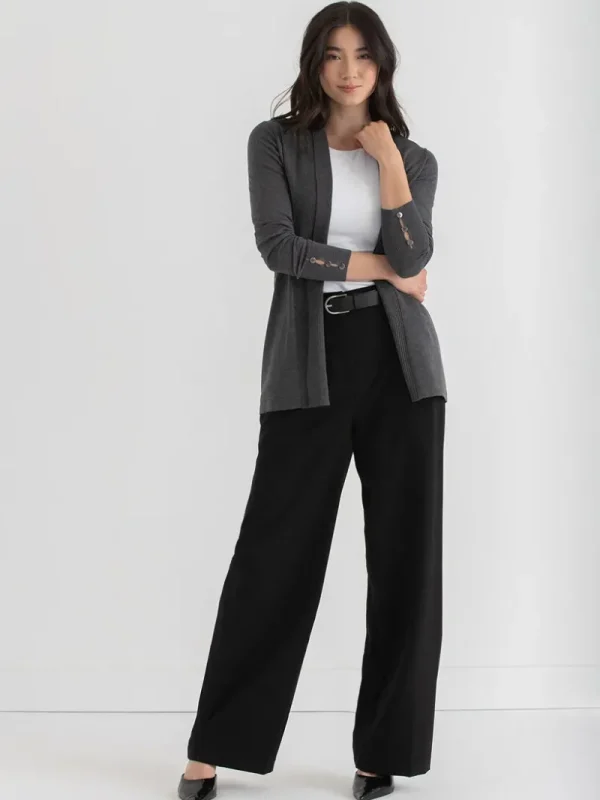 Ricki's Sweaters & Cardigans*Side Tab Button Cardigan