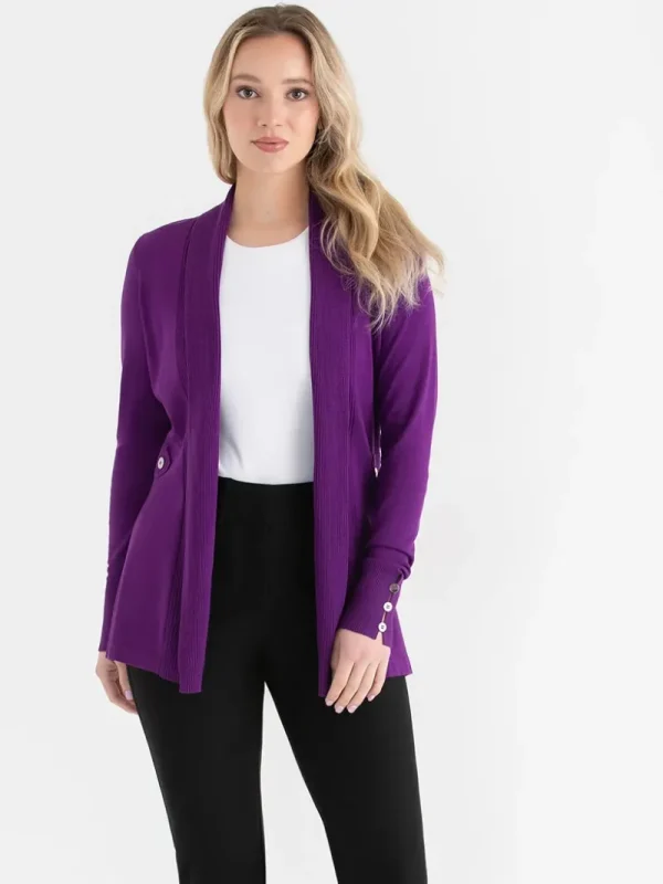 Ricki's Sweaters & Cardigans*Side Tab Button Cardigan