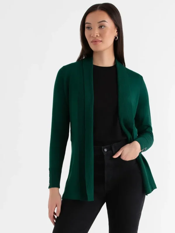 Ricki's Sweaters & Cardigans*Side Tab Button Cardigan