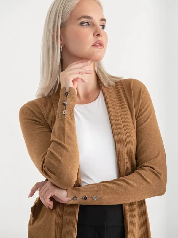 Ricki's Sweaters & Cardigans*Side Tab Button Cardigan