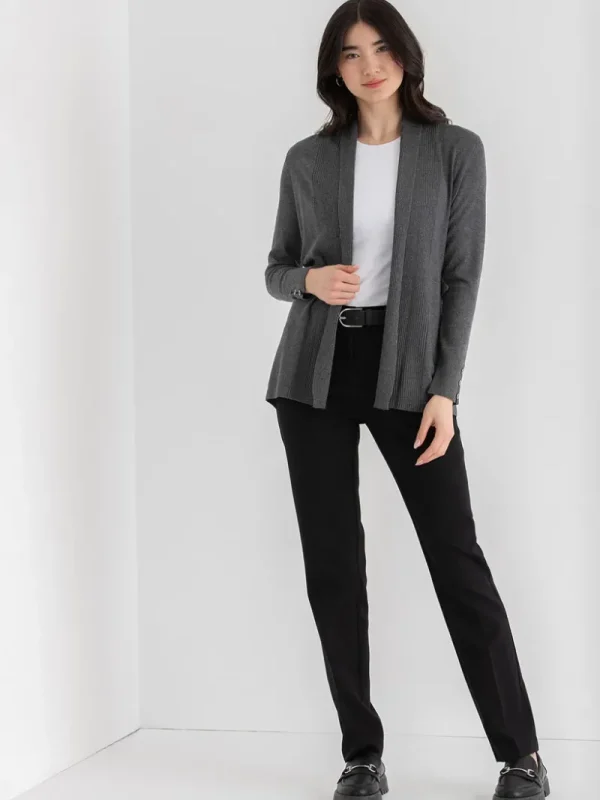 Ricki's Sweaters & Cardigans*Side Tab Button Cardigan