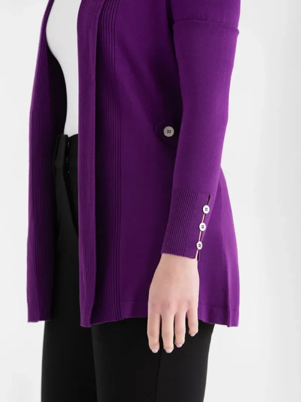 Ricki's Sweaters & Cardigans*Side Tab Button Cardigan