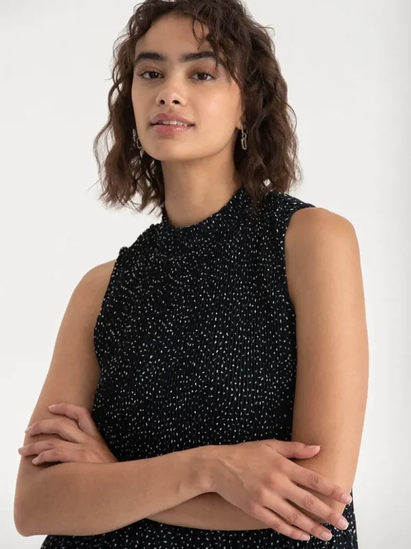 Ricki's Shirts & Blouses*Sleeveless Blouse with Release Pleats