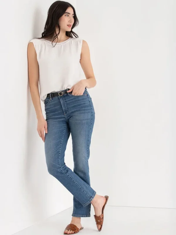 Ricki's Shirts & Blouses*Sleeveless Blouse with Shoulder Trim