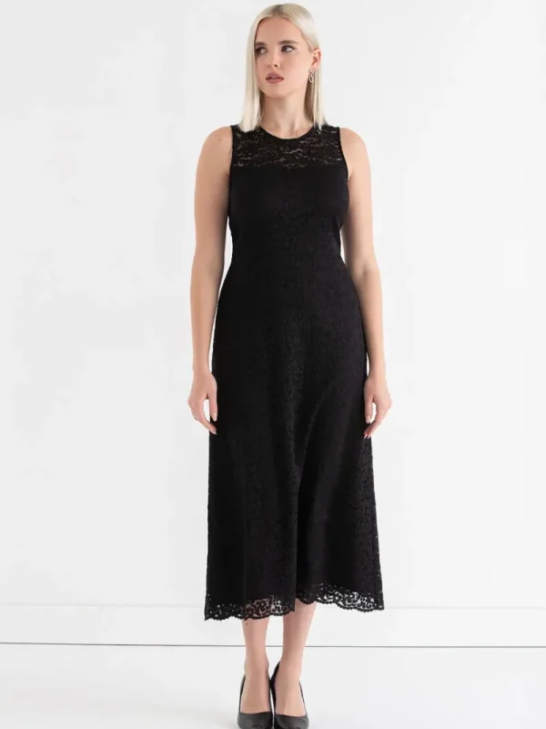 Ricki's Maxi & Midi Dresses*Sleeveless Lace Midi Dress