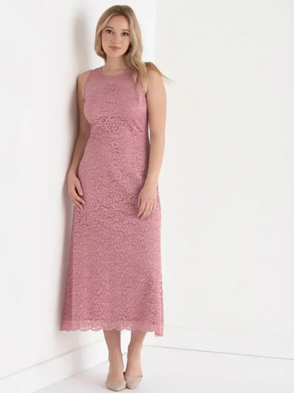 Ricki's Maxi & Midi Dresses*Sleeveless Lace Midi Dress