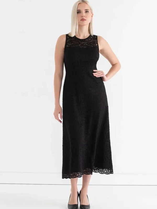 Ricki's Maxi & Midi Dresses*Sleeveless Lace Midi Dress