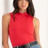 Ricki's Shirts & Blouses*Sleeveless Mock Neck Top