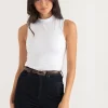 Ricki's Shirts & Blouses*Sleeveless Mock Neck Top