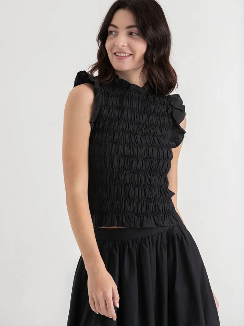 sleeveless_poplin_smocked_4-2.webp Ricki's Shirts & Blouses*Sleeveless Poplin Smocked Top