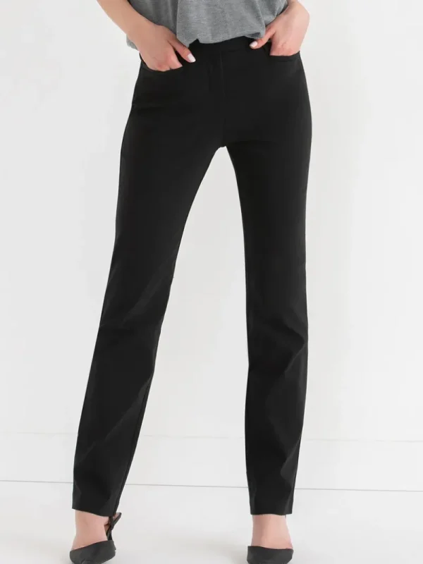 Ricki's Pants*Spencer Straight Leg Pant in Microtwill