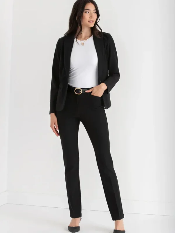 Ricki's Pants*Spencer Straight Leg Pant in Luxe Ponte