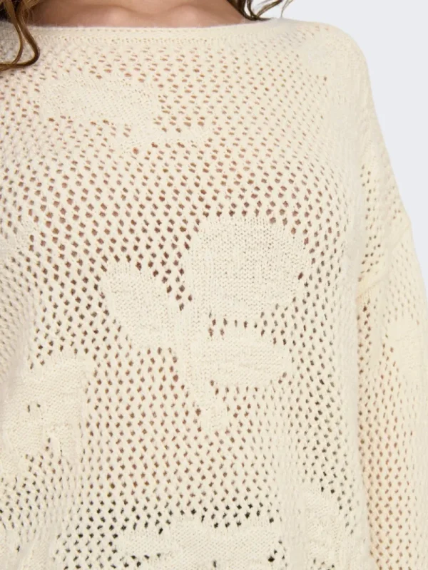 Ricki's Sweaters & Cardigans*Stacy Knit Rose Sweater | Only