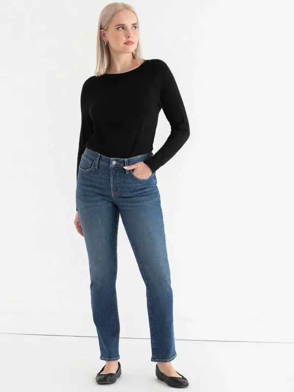 Ricki's Jeans*Stevie Straight Mid Rise Jeans