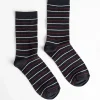 Ricki's Socks*Striped Crew Socks