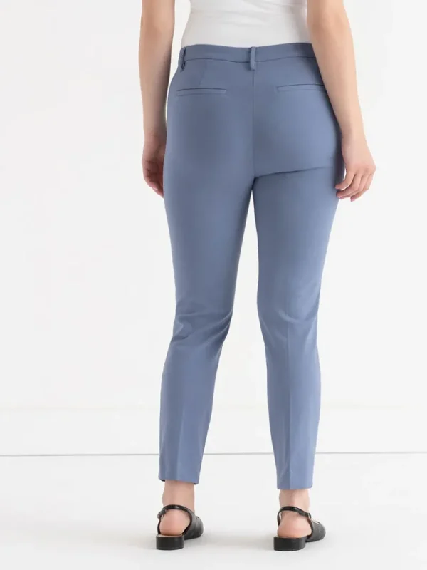 Ricki's Pants*Syd Slim Ankle Pant in Microtwill